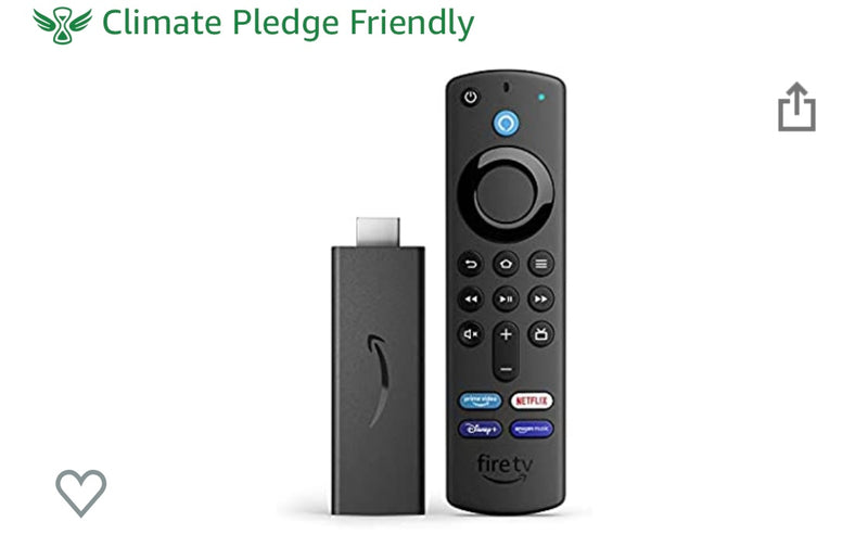 Fire TV Stick avec Télécommande Vocale Alexa -9.900F