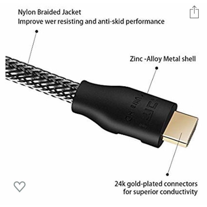 HDMI Rallonge haute qualité M->F 2 m -25% - GEO Gabon Shop Online 