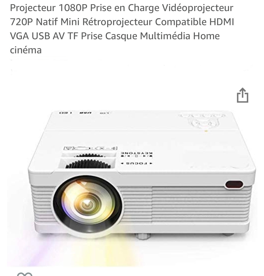 Promotion Vidéo projecteur 5.000 lumens -20% - GEO Gabon Shop Online 