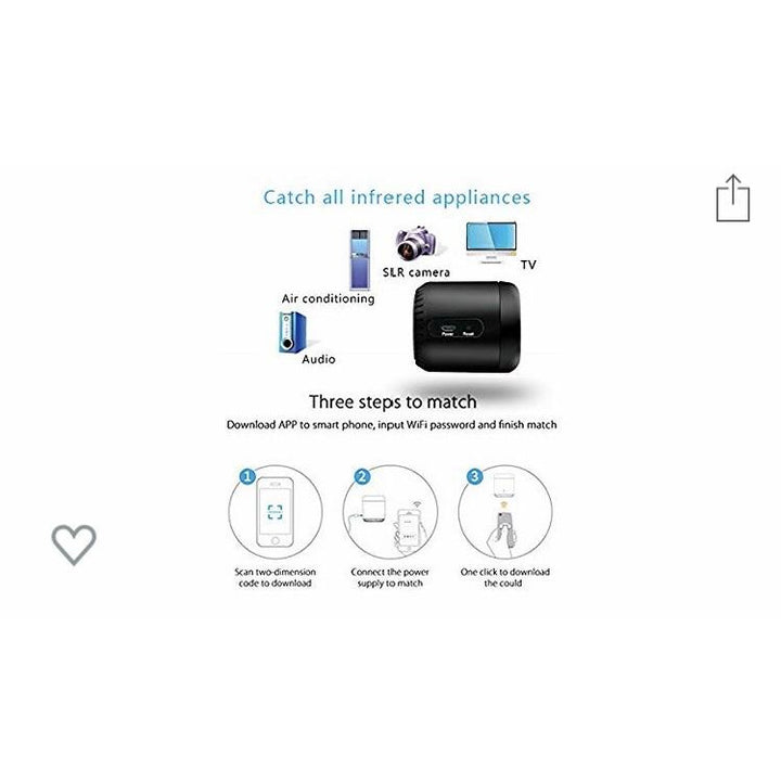 Télécommande universelle WIFI I/R mini 3 -50% - GEO Gabon Shop Online 
