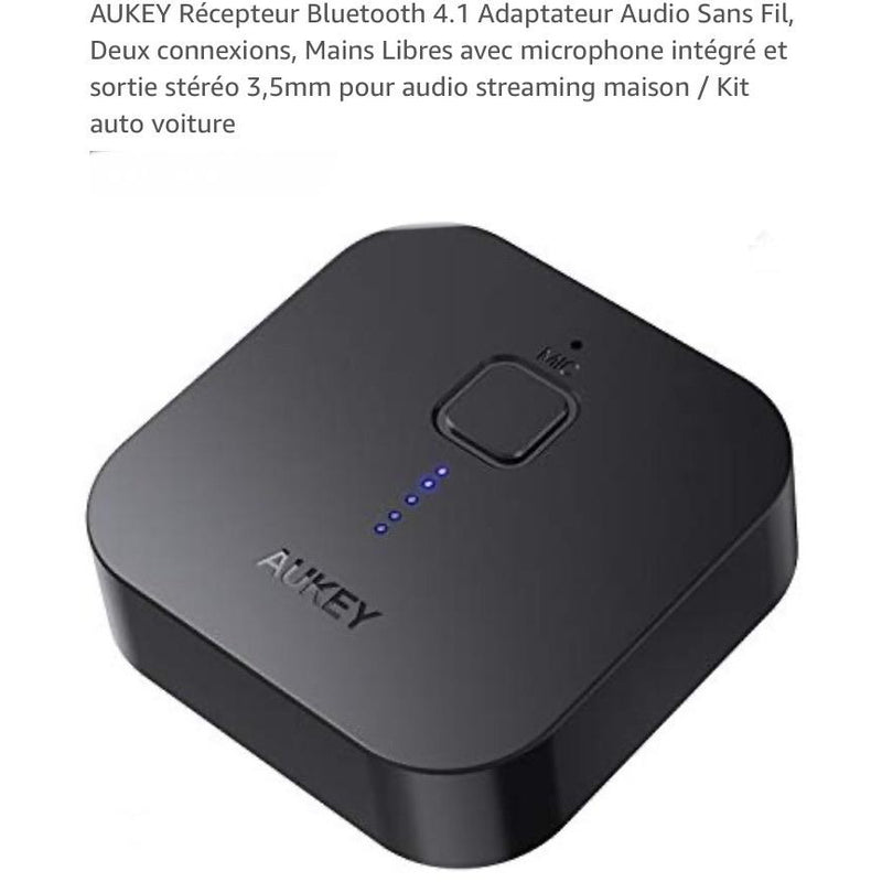 Adaptateur Audio USB Bluetooth Transmetteur Récepteur pour PC TV Casque  Écouteur Haut-Parleur avec Mains Libres Fournitures de