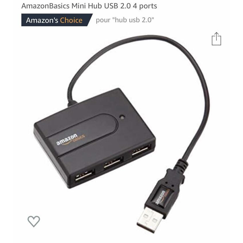 Hub 4 Ports USB -33% - GEO Gabon Shop Online 