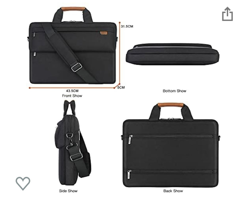 Sac Notebook 17.3" noir -25%