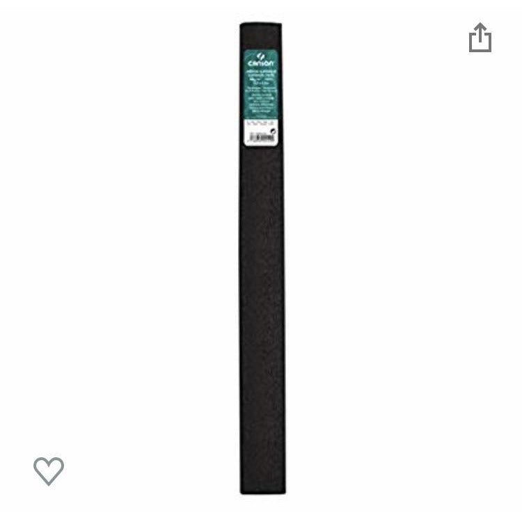 CANSON Papier Crépon noir -20% - GEO Gabon Shop Online
