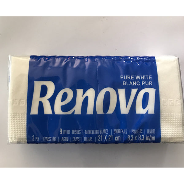 Mouchoirs en papier 3 plis paquet de 9 -50F - GEO Gabon Shop Online 