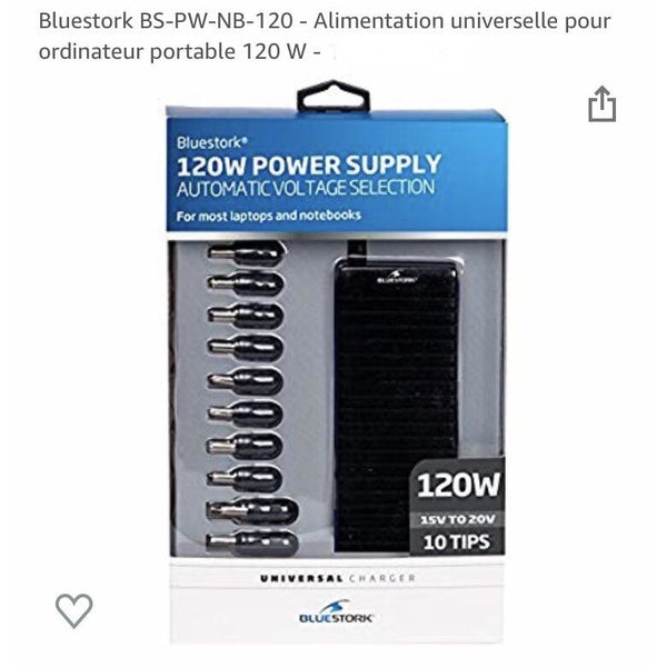 Alimentation universelle 120W pour Notebooks -33% - GEO Gabon Shop Online 