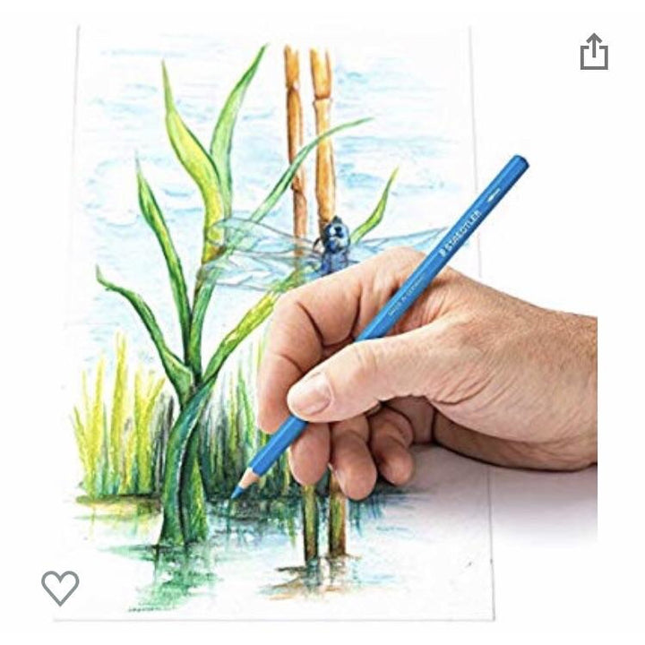 Crayons de couleur aquarellables Noris club étui de 12 -32% - GEO Gabon Shop Online 