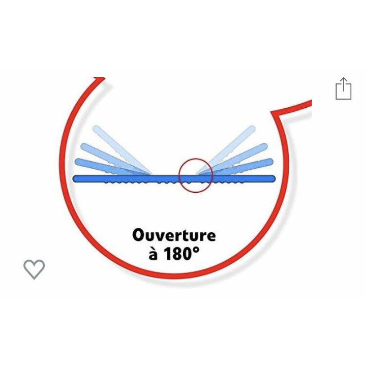 Cahier Open Flex PP 24x32  96p seyes 90g -23% - GEO Gabon Shop Online 