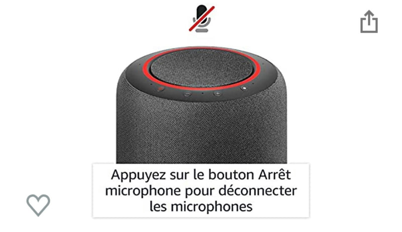 Echo Studio Enceinte Connectée/Amplifiée Dolby Atmos avec Alexa -50.000 F