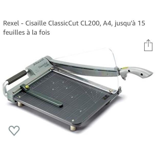 Massicot Cisaille A4 CL200 -38% - GEO Gabon Shop Online 