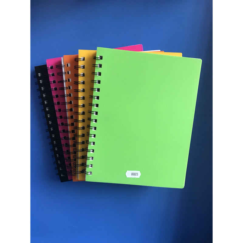 Cahier Spirales PP 17x22 200p seyes -20% - GEO Gabon Shop Online 