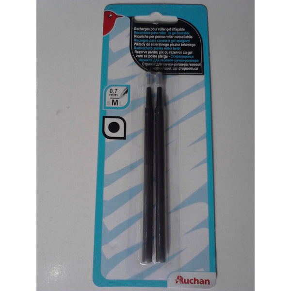 Recharges Encre effaçable 0.7 noir Blister de 2 -38% - GEO Gabon Shop Online 