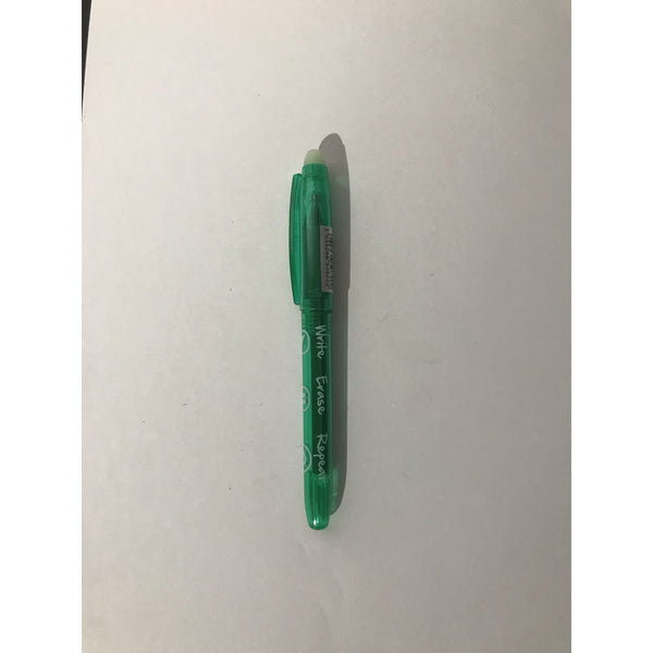 Stylo Roller gel encre effaçable vert 0.7 -20% - GEO Gabon Shop Online 