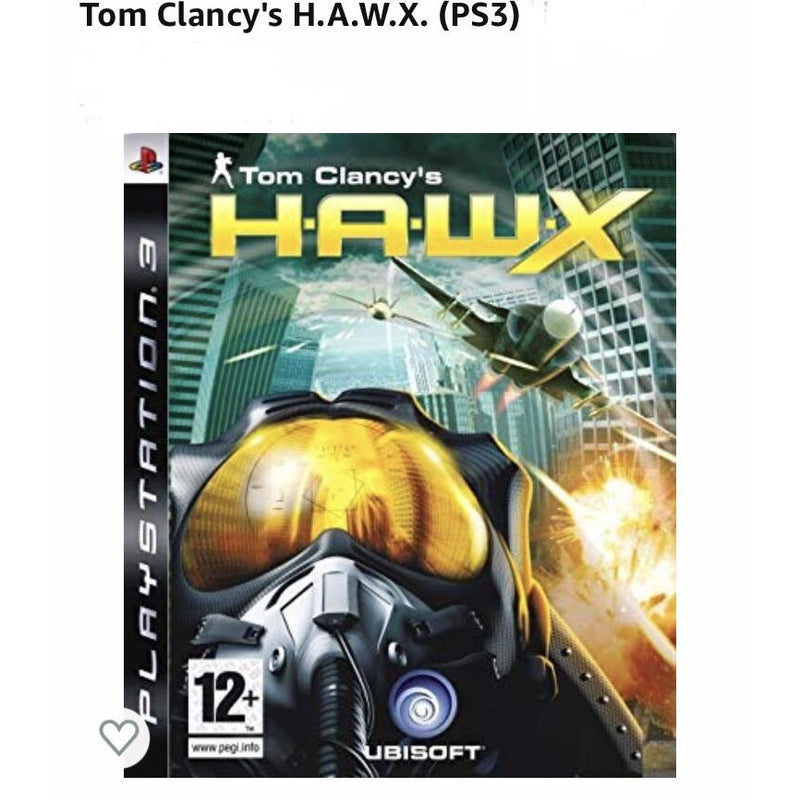 PS3 Jeu TOM CLANCY'S H.A.W.X -Destockage - GEO Gabon Shop Online 