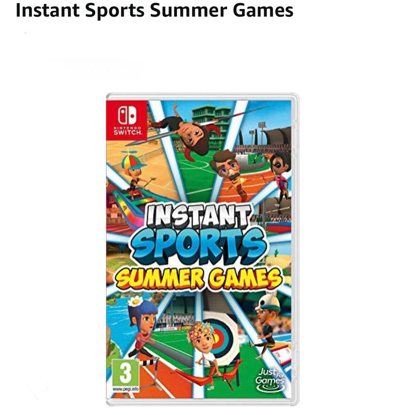 Switch Jeu INSTANT SPORTS Summer Games -50%