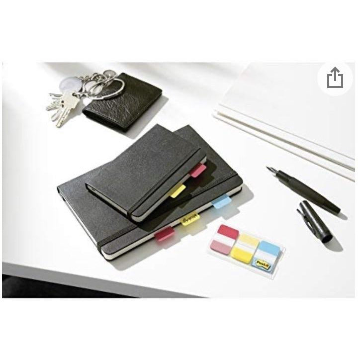 Post-it index 24x43mm rouge/orange/jaune (3x20) -20% - GEO Gabon Shop Online 