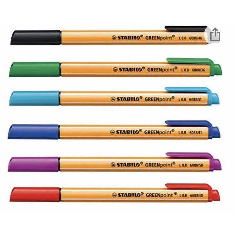 Feutre écriture Greenpoint 0.8mm -20% - GEO Gabon Shop Online 