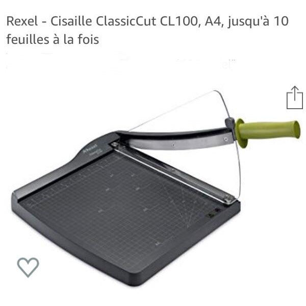 Massicot Cisaille A4 CL100 -20% - GEO Gabon Shop Online 