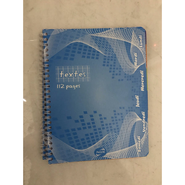 Cahier de Textes Piqué 17x22 112p 70g -27% - GEO Gabon Shop Online 