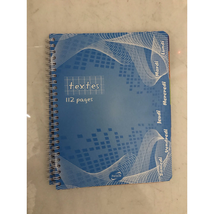 Cahier de Textes Piqué 17x22 112p 70g -27% - GEO Gabon Shop Online 