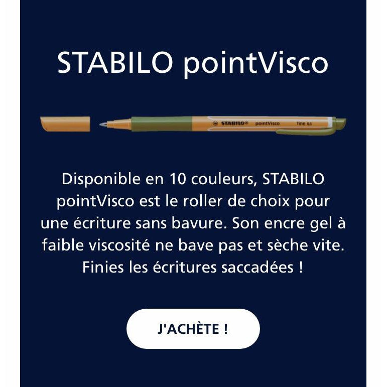Roller écriture PointVisco Encre Gel couleur -20% - GEO Gabon Shop Online 