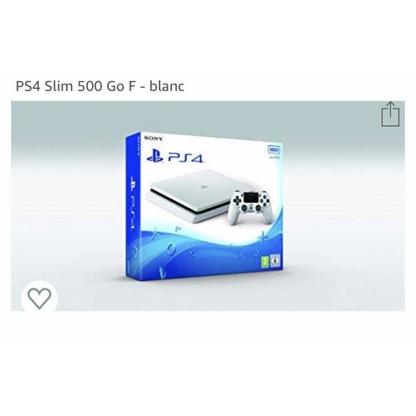 PS4 Console de jeu + 2 jeux -50.000F - GEO Gabon Shop Online 