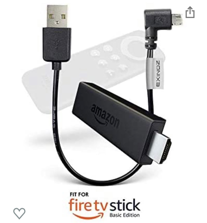 Câble alimentation pour Fire TV Stick/4K -33% - GEO Gabon Shop Online 