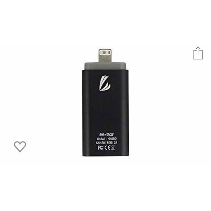 LIGHTNING Clé Multifonctions 64 Gb Usb/Lightning -50% - GEO Gabon Shop Online 