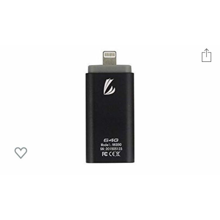 LIGHTNING Clé Multifonctions 64 Gb Usb/Lightning -50% - GEO Gabon Shop Online 