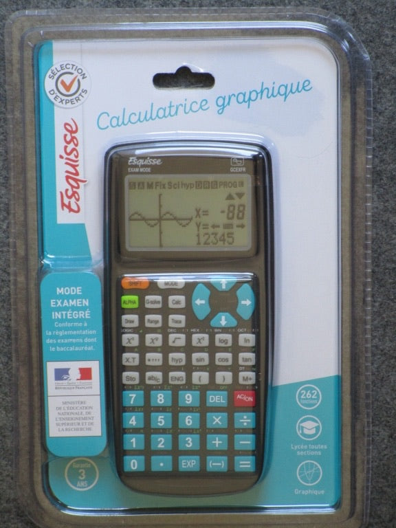 Calculatrice graphique Lycée 262 fonctions -25% - GEO Gabon Shop Online 