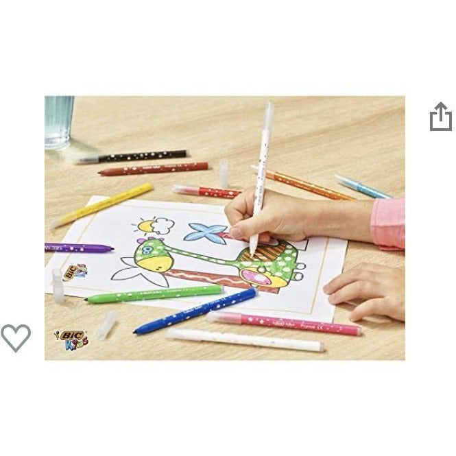Feutres de coloriage magiques KIDS étui de 12 -33% - GEO Gabon Shop Online 