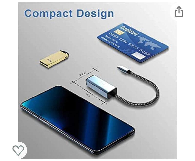 Adaptateur USB C -> Ethernet gigabit -25%