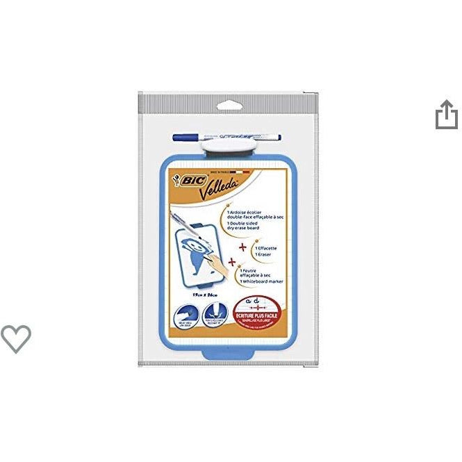 Ardoise effaçable double face + 2 accessoires -25% - GEO Gabon Shop Online 