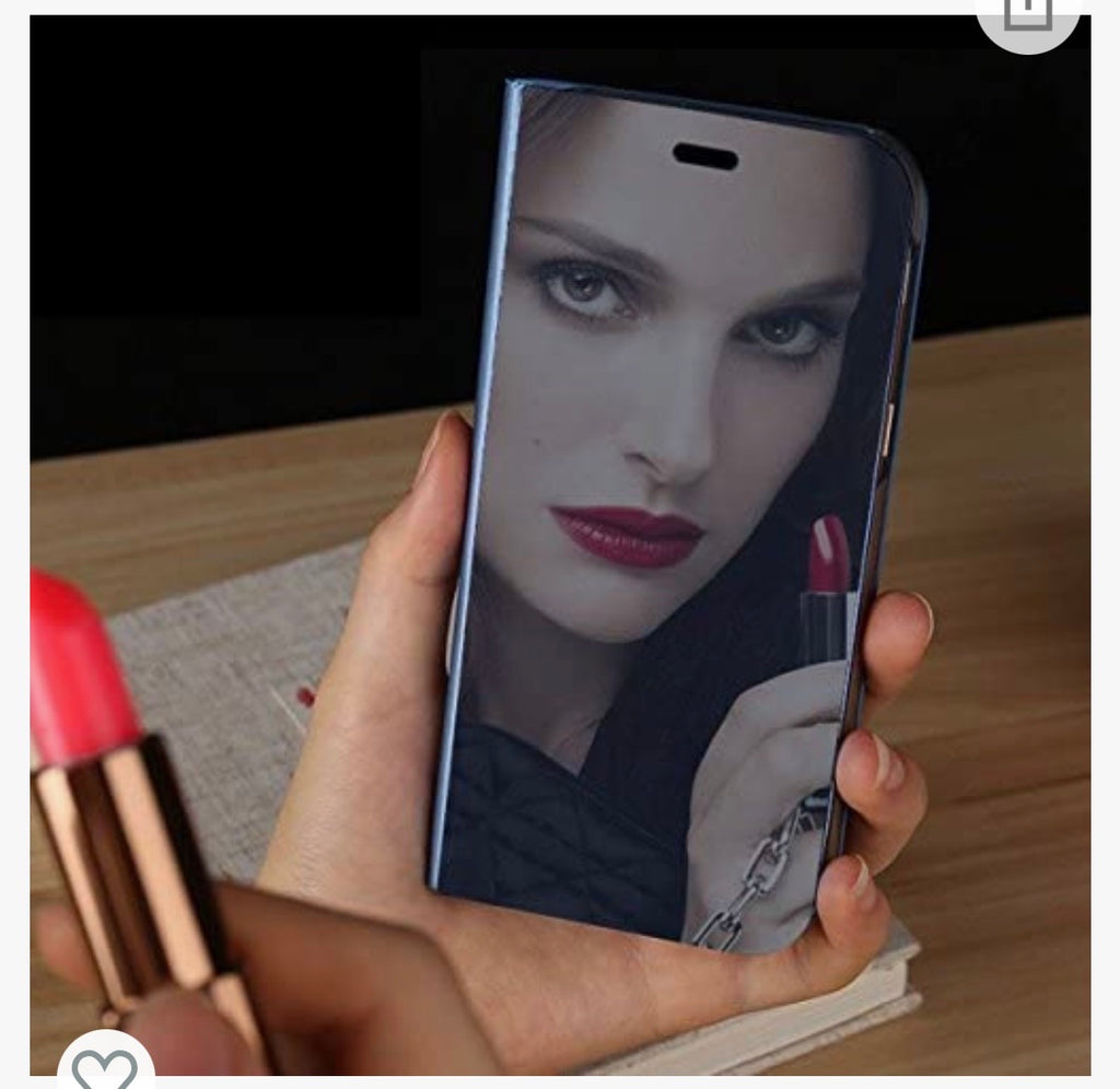 Coque Effet miroir Clear View Bleu IPhone 11 ou XR -50% - GEO Gabon Shop Online 