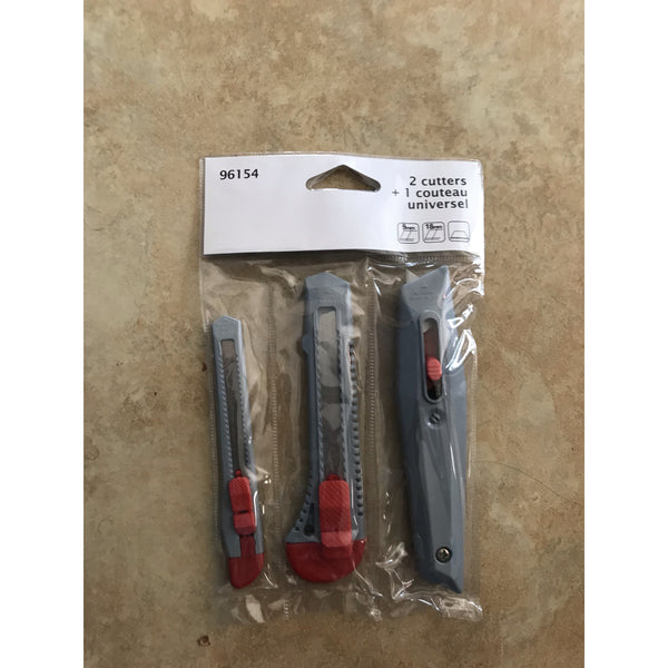 Cutters (9 et 18mm) + Couteau -20% - GEO Gabon Shop Online 