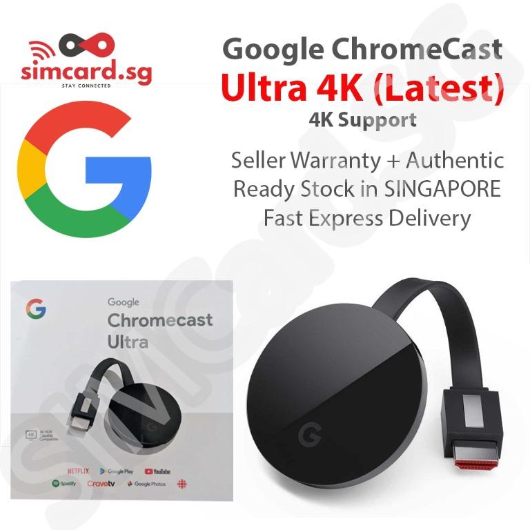Promotion Chromecast Google Ultra 4K -29.000F