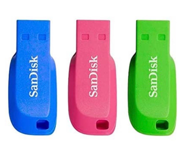 Clé USB 16 Gb 2.0 SanDisk Cruzer Blade blister de 3 -Destockage !!! - GEO Gabon Shop Online 