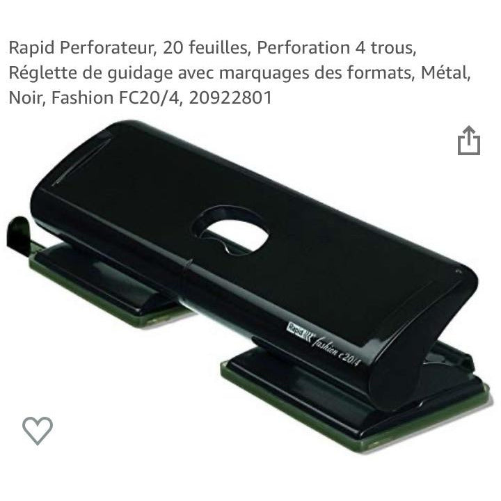 Perforateur FC 20/4 4 trous 20F -20% - GEO Gabon Shop Online 