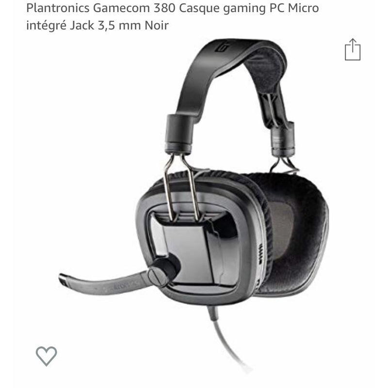 Casque-Micro Audio Gaming GAMECON 380 PC -50% - GEO Gabon Shop Online 