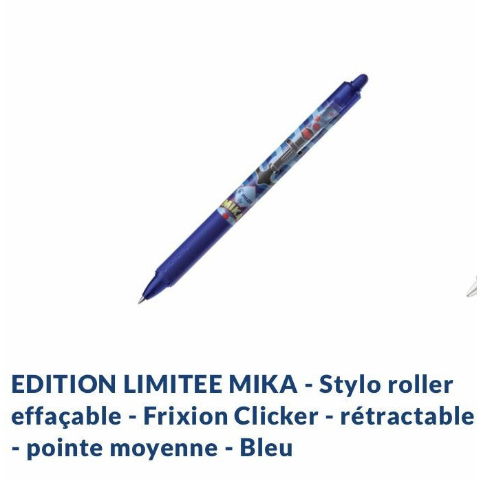 Frixion Ball Clicker Mika 0.7 encre effaçable verte -20% - GEO Gabon Shop Online 