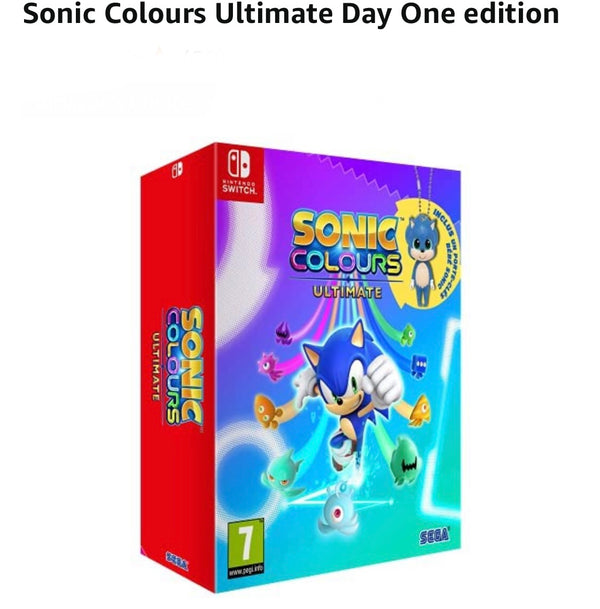 Switch Jeu SONIC Colors Ultimate + 1 Porte-Clés -30%