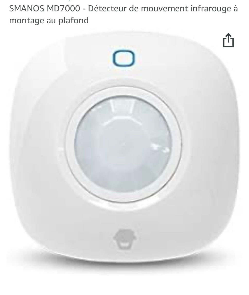 Système d’Alarme Connectée Smanos X500 (11 accessoires) -100.000F