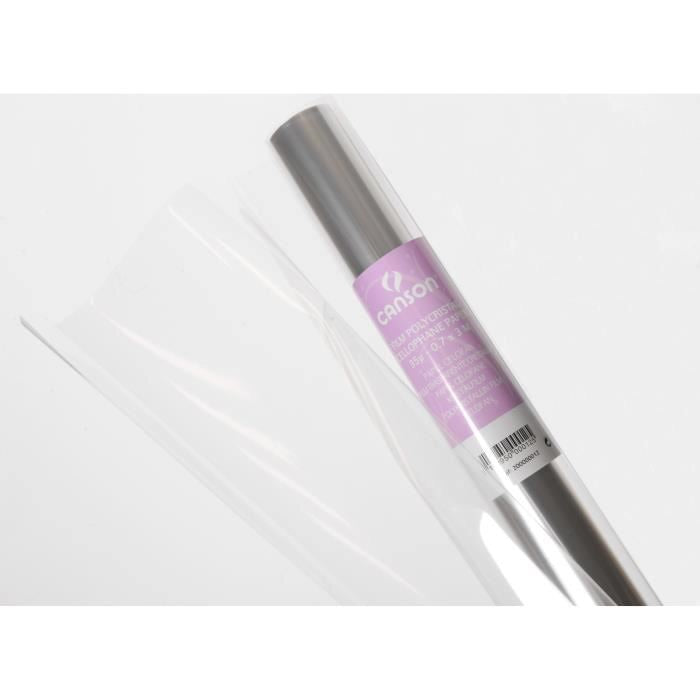 Rouleau polycristal transparent couvre-livres 0.7x3m  -20% - GEO Gabon Shop Online 