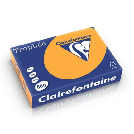 Rame 500F A4 Orange Trophée 80g -10% - GEO Gabon Shop Online 