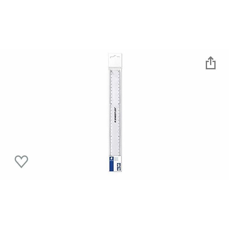 Règle Plexiglas transparent 30cm -25% - GEO Gabon Shop Online 