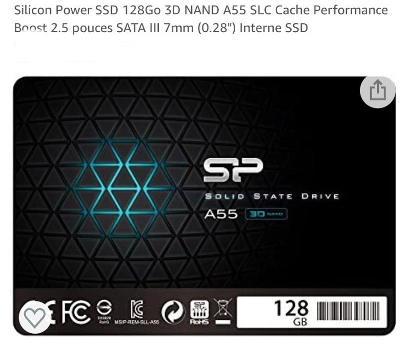 Hd 128 gb SSD Silicon Power -Promotion !!! - GEO Gabon Shop Online 