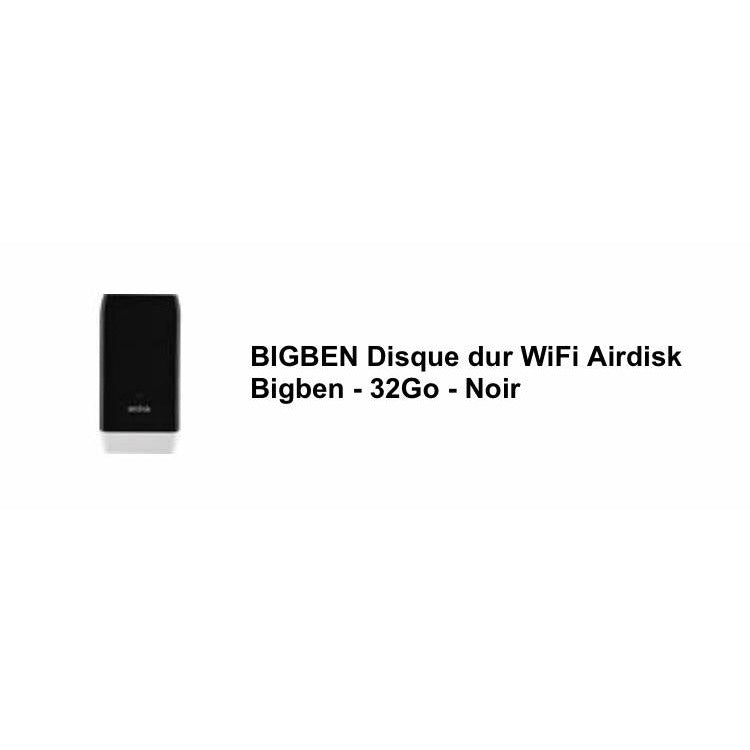 Disque dur Portable WIFI 32gb + Batterie de recharge -50% - GEO Gabon Shop Online 
