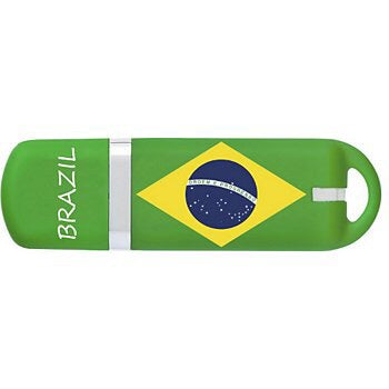 Clé USB 16 Gb 2.0 KeyOuest Brazil -Destockage !!! - GEO Gabon Shop Online 