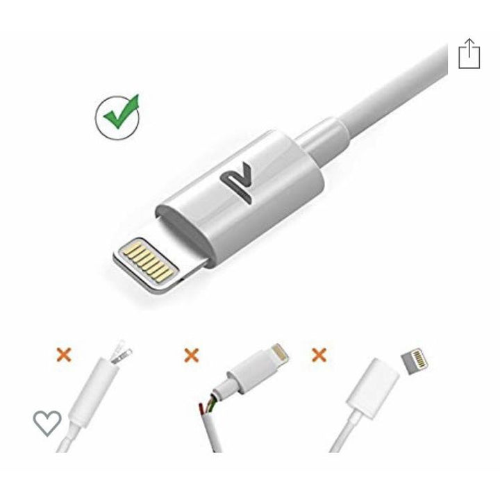 Câble LIGHTNING 1m haute qualité -20% - GEO Gabon Shop Online 