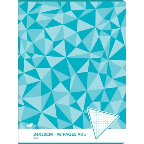 Cahier Piqué 24x32  96p quad 90g -20% - GEO Gabon Shop Online 